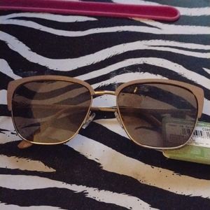 "Panama Jack" Sunglasses, CX, NWT, Tan Catish Borders on top part of glasses